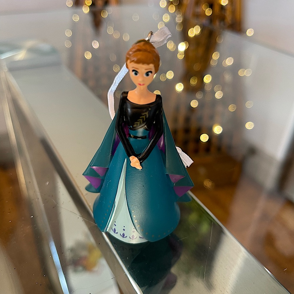 Anna from Frozen Hallmark Disney Christmas Ornament